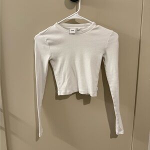 White Aritzia homestretch long sleeve